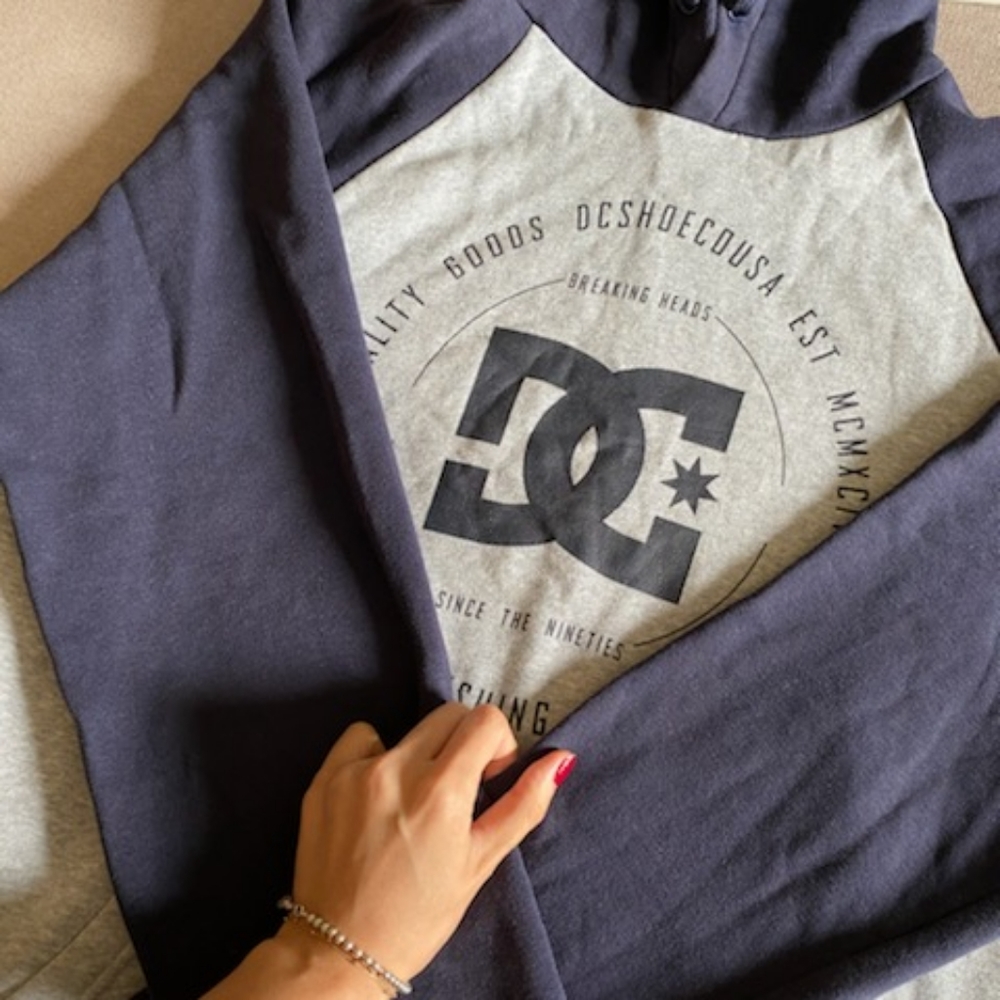 DC color block Hoodie